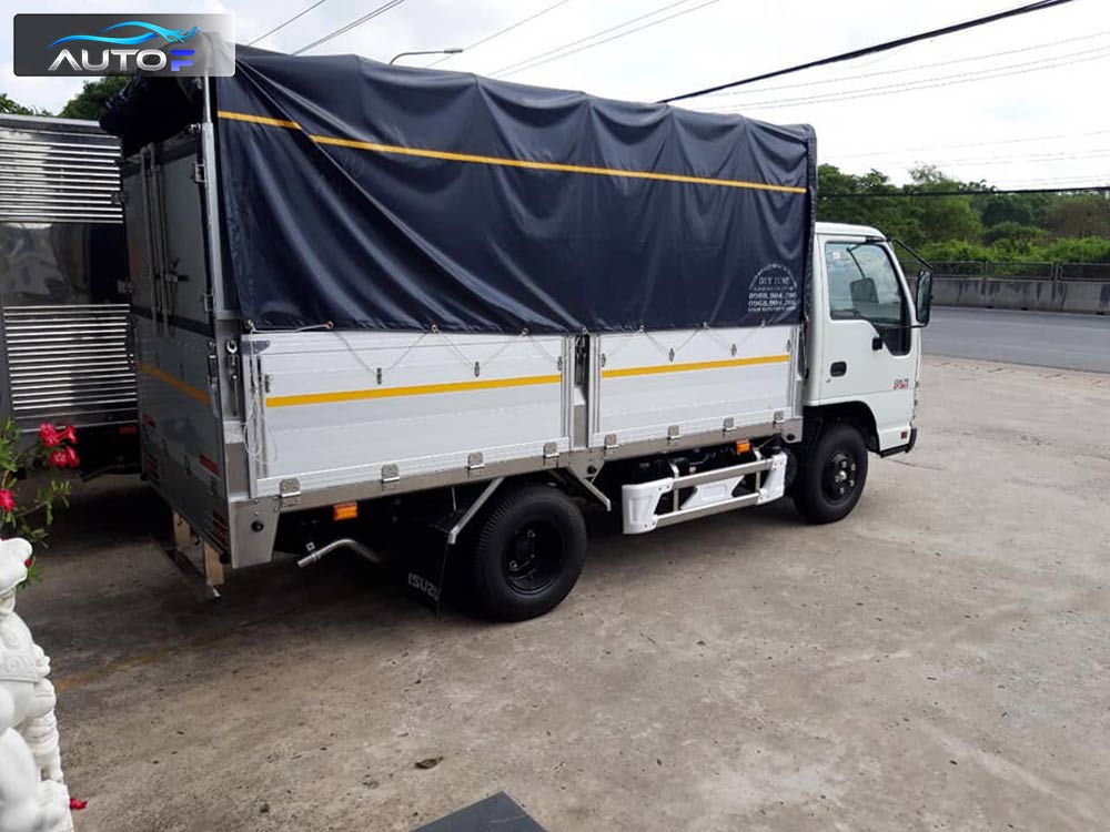 Xe tải Isuzu QKR 230 thùng bạt bửng nhôm (1.9t - 2.3t) dài 3.6 mét